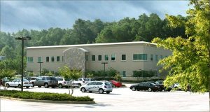 This 26,000-square-foot building at 2188 Parkway Lake Drive in Hoover is about to become a new branch office of homebuilder D.R. Horton.